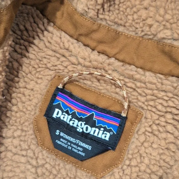 Patagonia Prairie Dawn Insulated Parka Sherpa Lined - Picture 6 of 10